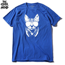 Load image into Gallery viewer, COOLMIND DJ CAT T-SHİRT