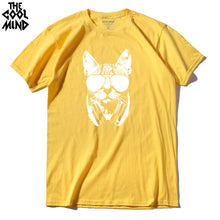 Load image into Gallery viewer, COOLMIND DJ CAT T-SHİRT