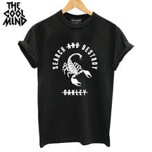 Load image into Gallery viewer, COOLMIND BLACK IS MY HAPPY COLOUR T-SHİRT