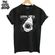 Load image into Gallery viewer, COOLMIND BLACK IS MY HAPPY COLOUR T-SHİRT