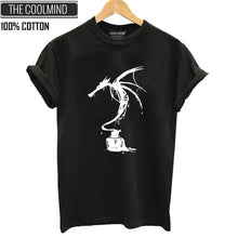 Load image into Gallery viewer, COOLMIND BLACK IS MY HAPPY COLOUR T-SHİRT