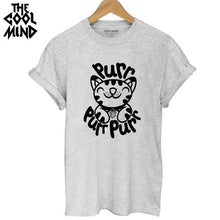 Load image into Gallery viewer, COOLMIND CUTE CAT T-SHİRT