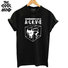 Load image into Gallery viewer, COOLMIND  SCHRODİNGER'S CAT THE BİG BANG THEORY T-SHİRT