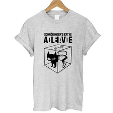 Load image into Gallery viewer, COOLMIND  SCHRODİNGER'S CAT THE BİG BANG THEORY T-SHİRT