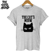 Load image into Gallery viewer, COOLMIND ARE YOU KITTEN ME T-SHİRT