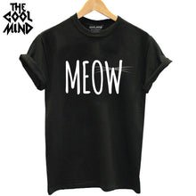 Load image into Gallery viewer, COOLMIND CAT DRİNKS T-SHİRT