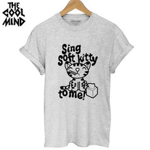 Load image into Gallery viewer, COOLMIND SİNG SOFT KİTTY T-SHİRT