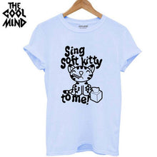 Load image into Gallery viewer, COOLMIND SİNG SOFT KİTTY T-SHİRT