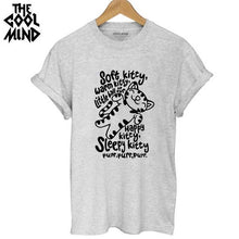 Load image into Gallery viewer, COOLMIND SİNG SOFT KİTTY T-SHİRT