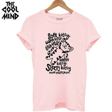 Load image into Gallery viewer, COOLMIND SİNG SOFT KİTTY T-SHİRT