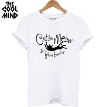 Load image into Gallery viewer, COOLMIND MEOW MEOW T-SHİRT