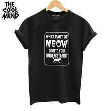 Load image into Gallery viewer, COOLMIND MEOW MEOW T-SHİRT