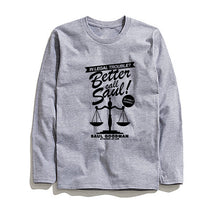 Load image into Gallery viewer, COOLMIND BETTER CALL SAUL LONG SLEEVE T-SHİRT