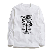 Load image into Gallery viewer, COOLMIND BETTER CALL SAUL LONG SLEEVE T-SHİRT
