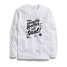 Load image into Gallery viewer, COOLMIND BETTER CALL SAUL LONG SLEEVE T-SHİRT