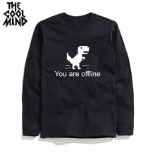 Load image into Gallery viewer, COOLMIND YOU ARE OFFLİNE LONG SLEEVE T-SHİRT