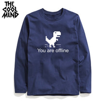 Load image into Gallery viewer, COOLMIND YOU ARE OFFLİNE LONG SLEEVE T-SHİRT