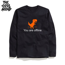 Load image into Gallery viewer, COOLMIND YOU ARE OFFLİNE LONG SLEEVE T-SHİRT
