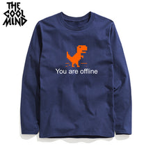 Load image into Gallery viewer, COOLMIND YOU ARE OFFLİNE LONG SLEEVE T-SHİRT