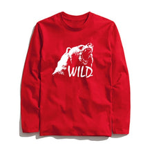 Load image into Gallery viewer, COOLMIND WİLD BEAR LONG SLEEVE T-SHİRT