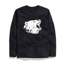 Load image into Gallery viewer, COOLMIND WİLD BEAR LONG SLEEVE T-SHİRT