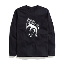 Load image into Gallery viewer, COOLMIND WİLD BEAR LONG SLEEVE T-SHİRT