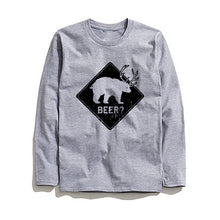 Load image into Gallery viewer, THE COOLMIND BEAR LONG SLEEVE T-SHİRT