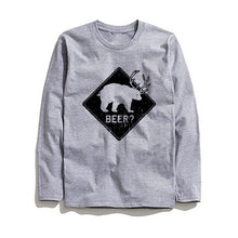 Load image into Gallery viewer, THE COOLMIND BEAR LONG SLEEVE T-SHİRT