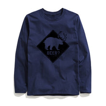 Load image into Gallery viewer, THE COOLMIND BEAR LONG SLEEVE T-SHİRT