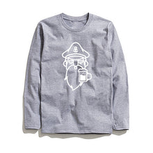 Load image into Gallery viewer, THE COOLMIND SAILOR MAN LONG SLEEVE T-SHİRT