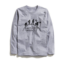 Load image into Gallery viewer, COOLMIND EARTH FED MUSCLE LLONG SLEEVE T-SHİRT