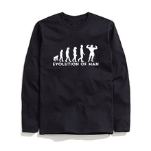 Load image into Gallery viewer, COOLMIND EVOLUTİON OF MAN LONG SLEEVE T-SHİRT