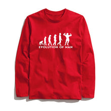 Load image into Gallery viewer, COOLMIND EVOLUTİON OF MAN LONG SLEEVE T-SHİRT